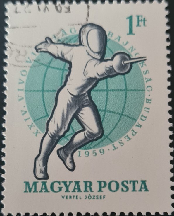 Hungria_1959_Campeonato_Mundial_de_Esgrima_Budapeste_1