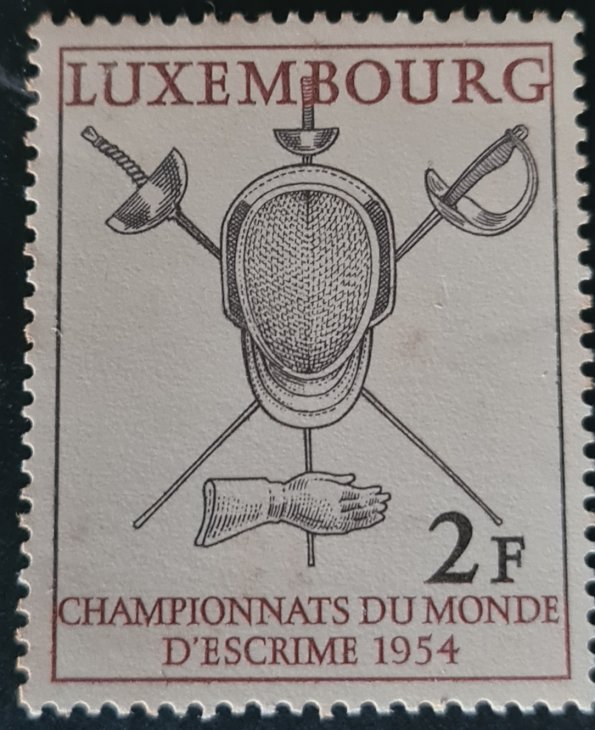 Luxemburgo_1954_Campeonato_Mundial_de_Esgrima